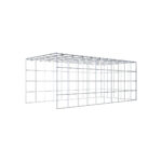Anbaugabione Typ 4 100 cm x 40 cm x 50 cm (L x H x T), Maschenweite 10 cm x 10 cm, C-Ring