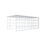 Anbaugabione Typ 4 100 cm x 40 cm x 50 cm (L x H x T), Maschenweite 10 cm x 10 cm, Spirale