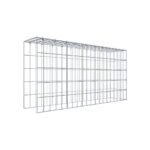 Anbaugabione Typ 4 100 cm x 50 cm x 20 cm (L x H x T), Maschenweite 5 cm x 10 cm, C-Ring