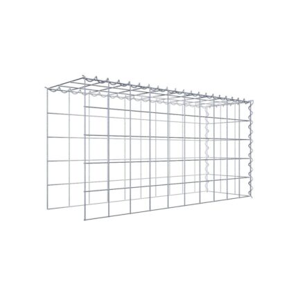 Anbaugabione Typ 4 100 cm x 50 cm x 30 cm (L x H x T), Maschenweite 10 cm x 10 cm, Spirale