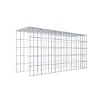 Anbaugabione Typ 4 100 cm x 50 cm x 30 cm (L x H x T), Maschenweite 5 cm x 10 cm, C-Ring