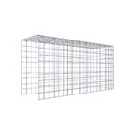 Anbaugabione Typ 4 100 cm x 50 cm x 30 cm (L x H x T), Maschenweite 5 cm x 5 cm, C-Ring