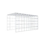 Anbaugabione Typ 4 100 cm x 50 cm x 50 cm (L x H x T), Maschenweite 10 cm x 10 cm, C-Ring