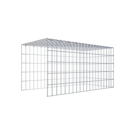 Anbaugabione Typ 4 100 cm x 50 cm x 50 cm (L x H x T), Maschenweite 5 cm x 10 cm, C-Ring