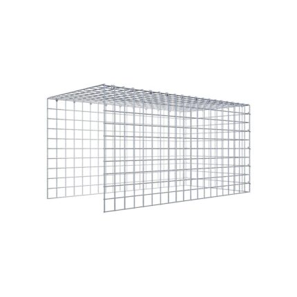 Anbaugabione Typ 4 100 cm x 50 cm x 50 cm (L x H x T), Maschenweite 5 cm x 5 cm, C-Ring