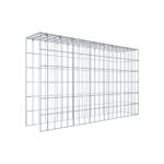 Anbaugabione Typ 4 100 cm x 60 cm x 20 cm (L x H x T), Maschenweite 5 cm x 10 cm, C-Ring