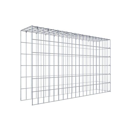 Anbaugabione Typ 4 100 cm x 60 cm x 20 cm (L x H x T), Maschenweite 5 cm x 10 cm, C-Ring