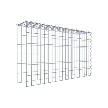 Anbaugabione Typ 4 100 cm x 60 cm x 20 cm (L x H x T), Maschenweite 5 cm x 10 cm, Spirale