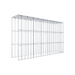 Anbaugabione Typ 4 100 cm x 60 cm x 20 cm (L x H x T), Maschenweite 5 cm x 20 cm, C-Ring