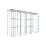 Anbaugabione Typ 4 100 cm x 60 cm x 20 cm (L x H x T), Maschenweite 5 cm x 20 cm, Spirale