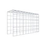 Anbaugabione Typ 4 100 cm x 60 cm x 30 cm (L x H x T), Maschenweite 10 cm x 10 cm, C-Ring