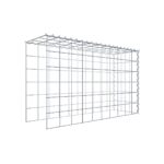 Anbaugabione Typ 4 100 cm x 60 cm x 30 cm (L x H x T), Maschenweite 10 cm x 10 cm, Spirale