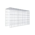 Anbaugabione Typ 4 100 cm x 60 cm x 30 cm (L x H x T), Maschenweite 5 cm x 10 cm, C-Ring