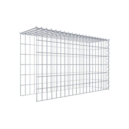 Anbaugabione Typ 4 100 cm x 60 cm x 30 cm (L x H x T), Maschenweite 5 cm x 10 cm, Spirale