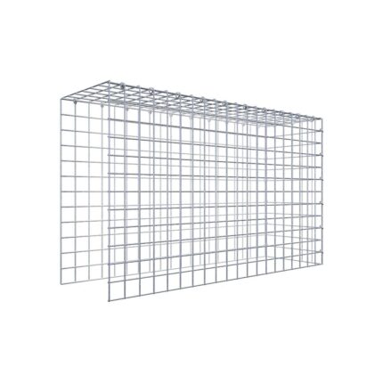 Anbaugabione Typ 4 100 cm x 60 cm x 30 cm (L x H x T), Maschenweite 5 cm x 5 cm, C-Ring