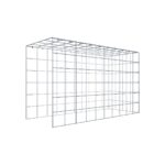 Anbaugabione Typ 4 100 cm x 60 cm x 40 cm (L x H x T), Maschenweite 10 cm x 10 cm, C-Ring