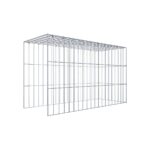 Anbaugabione Typ 4 100 cm x 60 cm x 40 cm (L x H x T), Maschenweite 5 cm x 20 cm, C-Ring