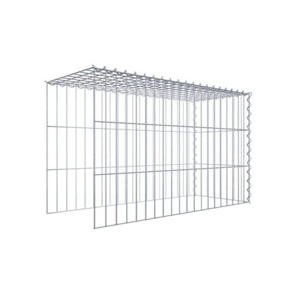 Anbaugabione Typ 4 100 cm x 60 cm x 40 cm (L x H x T), Maschenweite 5 cm x 20 cm, Spirale