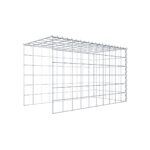 Anbaugabione Typ 4 100 cm x 60 cm x 50 cm (L x H x T), Maschenweite 10 cm x 10 cm, Spirale