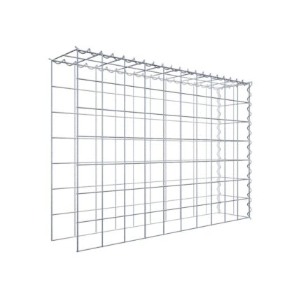 Anbaugabione Typ 4 100 cm x 70 cm x 20 cm (L x H x T), Maschenweite 10 cm x 10 cm, Spirale