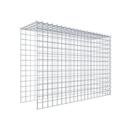 Anbaugabione Typ 4 100 cm x 70 cm x 30 cm (L x H x T), Maschenweite 5 cm x 5 cm, Spirale