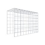 Anbaugabione Typ 4 100 cm x 70 cm x 40 cm (L x H x T), Maschenweite 10 cm x 10 cm, C-Ring
