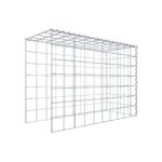 Anbaugabione Typ 4 100 cm x 70 cm x 40 cm (L x H x T), Maschenweite 10 cm x 10 cm, Spirale