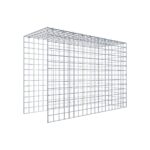 Anbaugabione Typ 4 100 cm x 70 cm x 40 cm (L x H x T), Maschenweite 5 cm x 5 cm, C-Ring