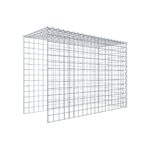 Anbaugabione Typ 4 100 cm x 70 cm x 40 cm (L x H x T), Maschenweite 5 cm x 5 cm, Spirale