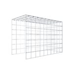 Anbaugabione Typ 4 100 cm x 70 cm x 50 cm (L x H x T), Maschenweite 10 cm x 10 cm, C-Ring