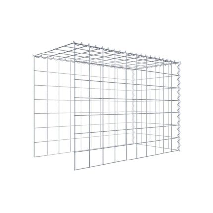 Anbaugabione Typ 4 100 cm x 70 cm x 50 cm (L x H x T), Maschenweite 10 cm x 10 cm, Spirale