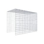 Anbaugabione Typ 4 100 cm x 70 cm x 50 cm (L x H x T), Maschenweite 5 cm x 5 cm, C-Ring