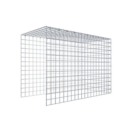 Anbaugabione Typ 4 100 cm x 70 cm x 50 cm (L x H x T), Maschenweite 5 cm x 5 cm, C-Ring