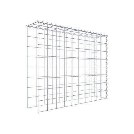 Anbaugabione Typ 4 100 cm x 80 cm x 20 cm (L x H x T), Maschenweite 10 cm x 10 cm, Spirale