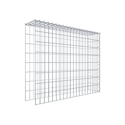 Anbaugabione Typ 4 100 cm x 80 cm x 20 cm (L x H x T), Maschenweite 5 cm x 10 cm, Spirale