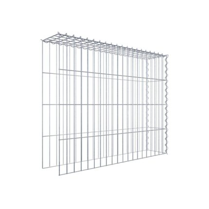 Anbaugabione Typ 4 100 cm x 80 cm x 20 cm (L x H x T), Maschenweite 5 cm x 20 cm, Spirale
