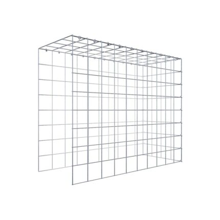 Anbaugabione Typ 4 100 cm x 80 cm x 40 cm (L x H x T), Maschenweite 10 cm x 10 cm, C-Ring