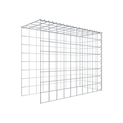 Anbaugabione Typ 4 100 cm x 80 cm x 40 cm (L x H x T), Maschenweite 10 cm x 10 cm, Spirale