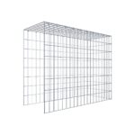 Anbaugabione Typ 4 100 cm x 80 cm x 40 cm (L x H x T), Maschenweite 5 cm x 10 cm, C-Ring
