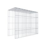 Anbaugabione Typ 4 100 cm x 80 cm x 40 cm (L x H x T), Maschenweite 5 cm x 20 cm, C-Ring