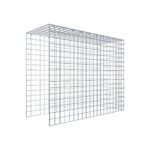 Anbaugabione Typ 4 100 cm x 80 cm x 40 cm (L x H x T), Maschenweite 5 cm x 5 cm, C-Ring
