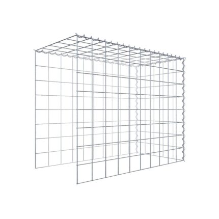 Anbaugabione Typ 4 100 cm x 80 cm x 50 cm (L x H x T), Maschenweite 10 cm x 10 cm, Spirale