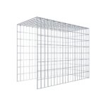 Anbaugabione Typ 4 100 cm x 80 cm x 50 cm (L x H x T), Maschenweite 5 cm x 10 cm, C-Ring