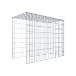 Anbaugabione Typ 4 100 cm x 80 cm x 50 cm (L x H x T), Maschenweite 5 cm x 10 cm, Spirale