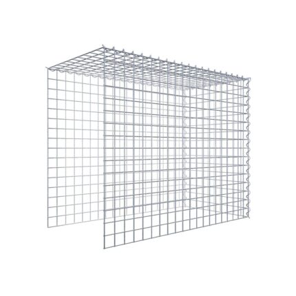 Anbaugabione Typ 4 100 cm x 80 cm x 50 cm (L x H x T), Maschenweite 5 cm x 5 cm, Spirale