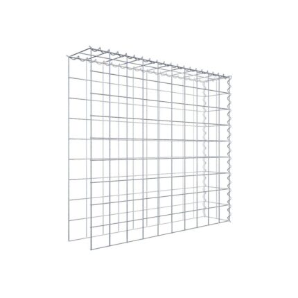 Anbaugabione Typ 4 100 cm x 90 cm x 20 cm (L x H x T), Maschenweite 10 cm x 10 cm, Spirale