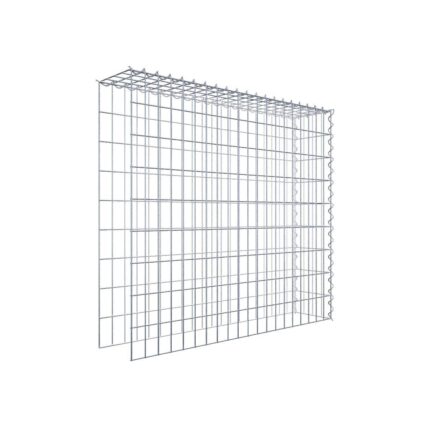 Anbaugabione Typ 4 100 cm x 90 cm x 20 cm (L x H x T), Maschenweite 5 cm x 10 cm, Spirale