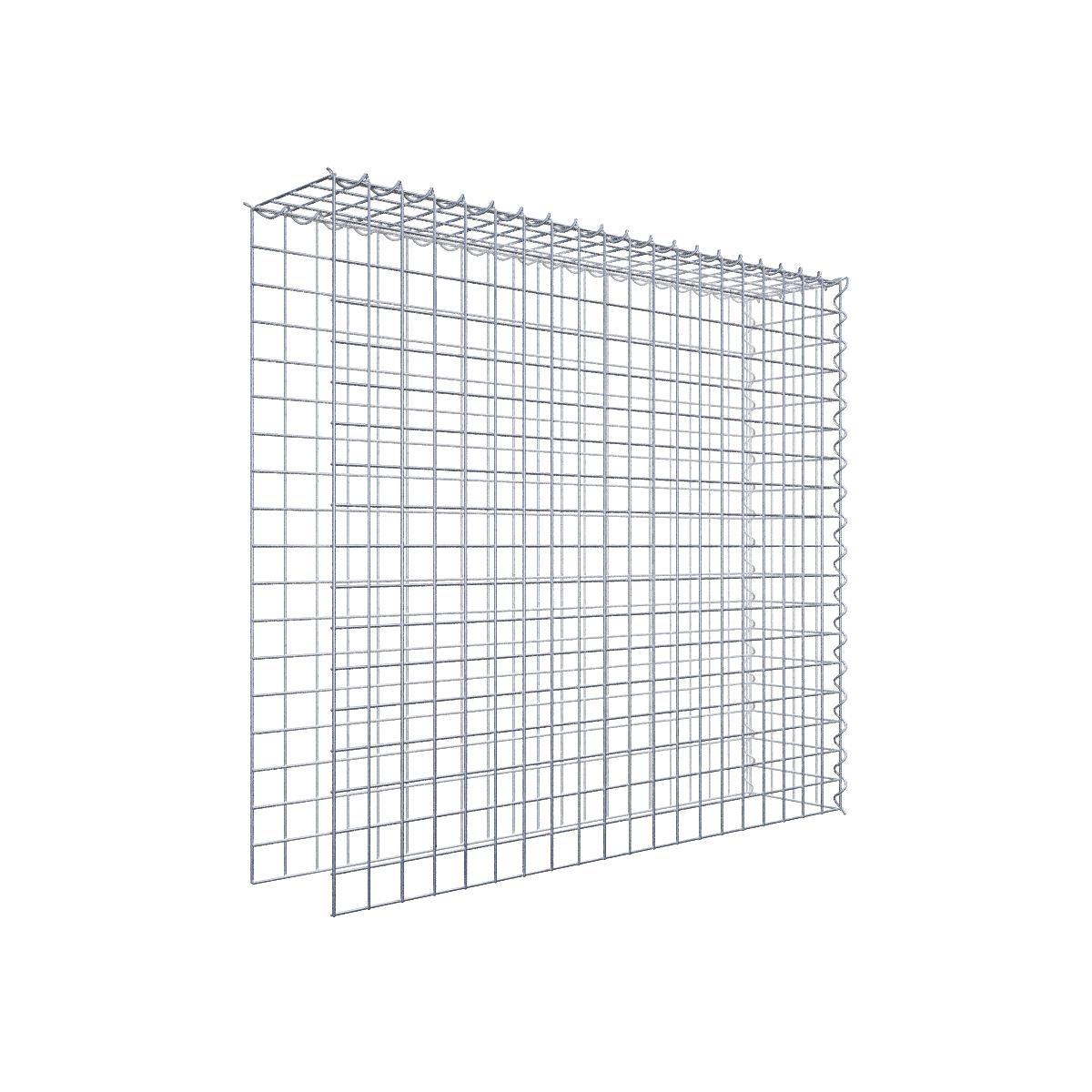 Anbaugabione Typ 4 100 cm x 90 cm x 20 cm (L x H x T) Anbaugabione Typ 4 100 cm x 90 cm x 20 cm (L x H x T), Maschenweite 5 cm x 5 cm, Spirale - Image 1