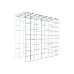 Anbaugabione Typ 4 100 cm x 90 cm x 40 cm (L x H x T), Maschenweite 10 cm x 10 cm, C-Ring