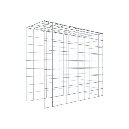 Anbaugabione Typ 4 100 cm x 90 cm x 40 cm (L x H x T), Maschenweite 10 cm x 10 cm, C-Ring